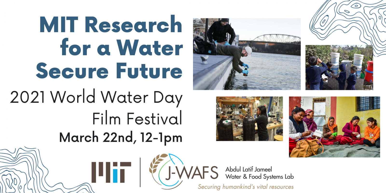 Virtual Film Festival MIT Research for a Water Secure Future Abdul